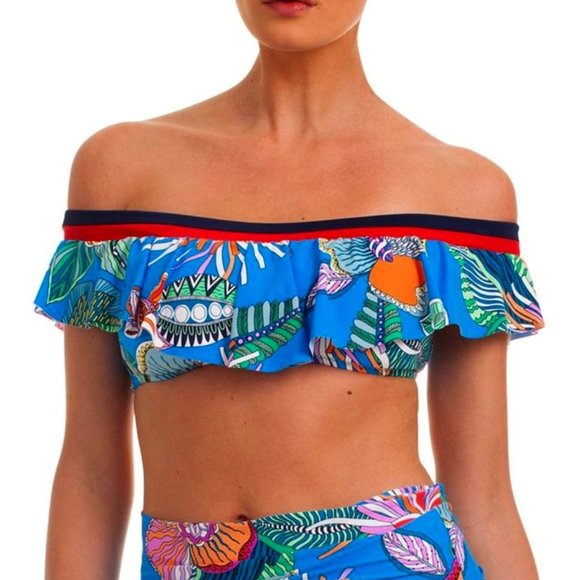 Trina Turk Other - TRINA TURK Tahiti Tropical OTS Bandeau | 6 | NWOT